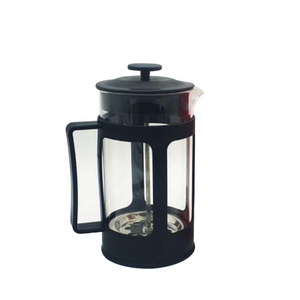 Factory Price Portable Plastic Handle Tea French Press Maker Travel Pot