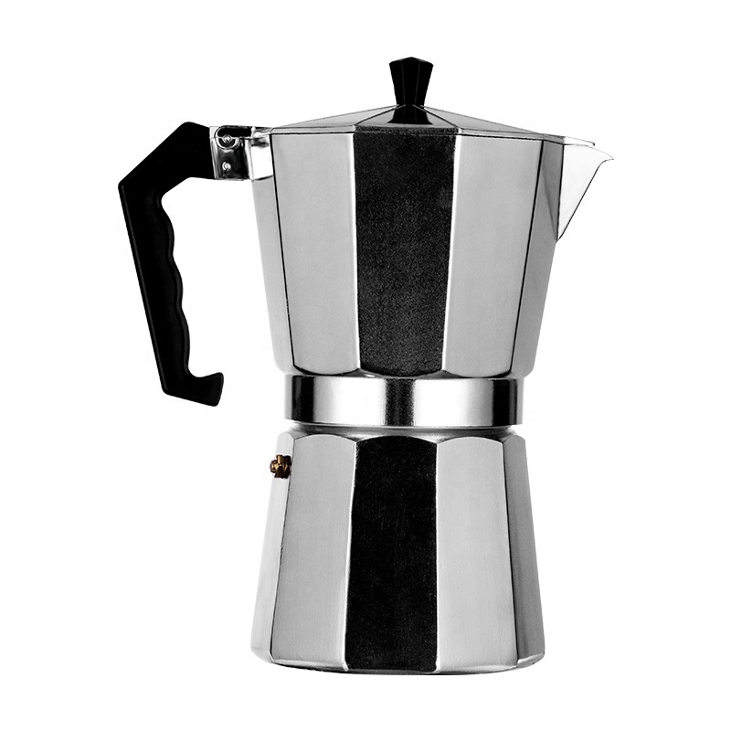 Premium Aluminum Moka Coffee Stovetop Espresso Cup Moka Pot Percolator Pot for Moka Cuban Coffee Cappuccino Latte