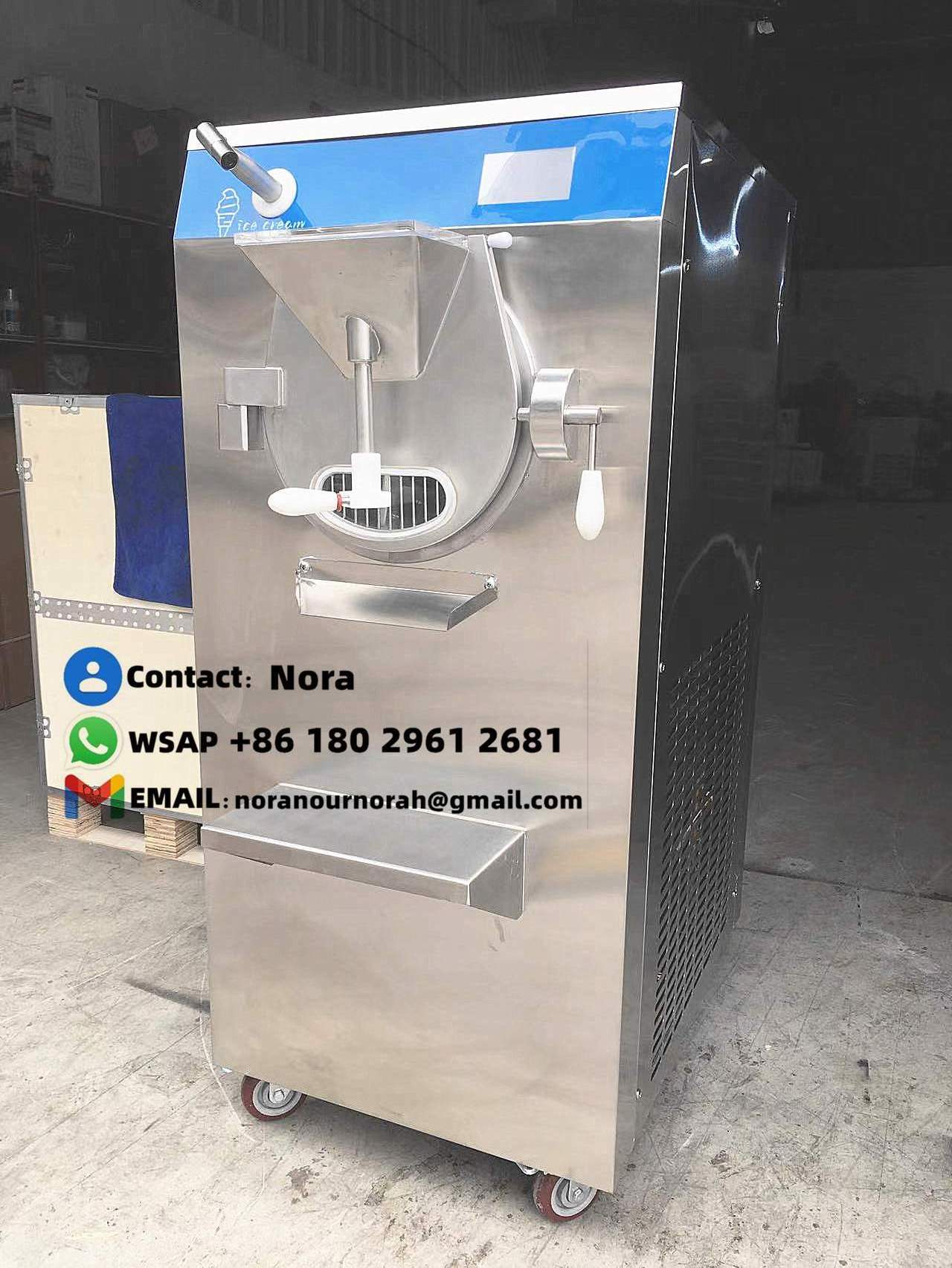 ice slush machine and ice cream maker machine hard ice cream for sale