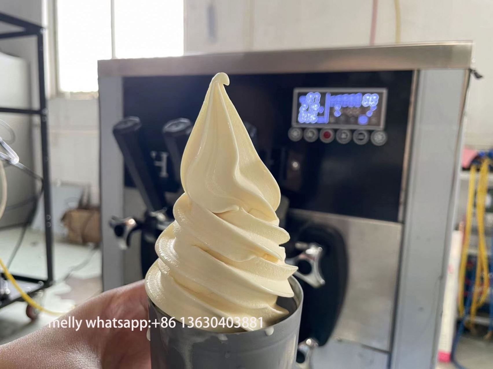 soft serve ice cream machine table top ice cream machine best model mini frozen yogurt machine for sale (ICM-5A PLUS)