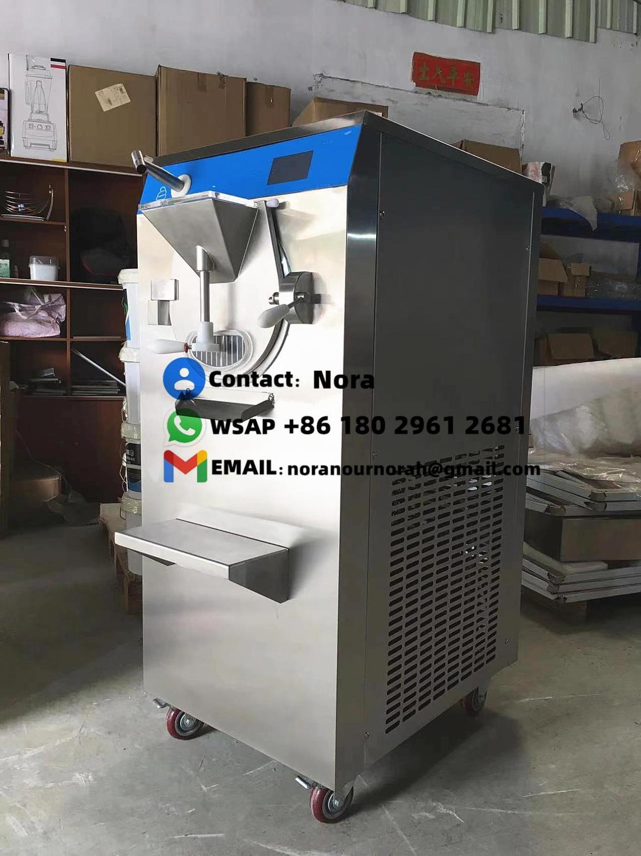 ice slush machine and ice cream maker machine hard ice cream for sale