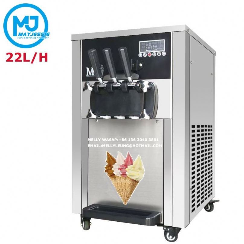 soft serve ice cream machine table top ice cream machine best model mini frozen yogurt machine for sale (ICM-5A PLUS)