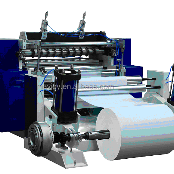 Automatic cash register paper roll rewinding machine thermal paper slitting machine used for ATM