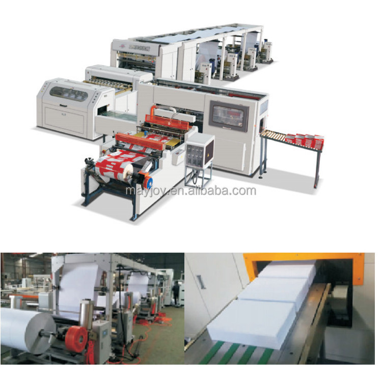 2 Rolls A4 Size Paper Making Machine Paper Sheet Cutting And Packaging machine