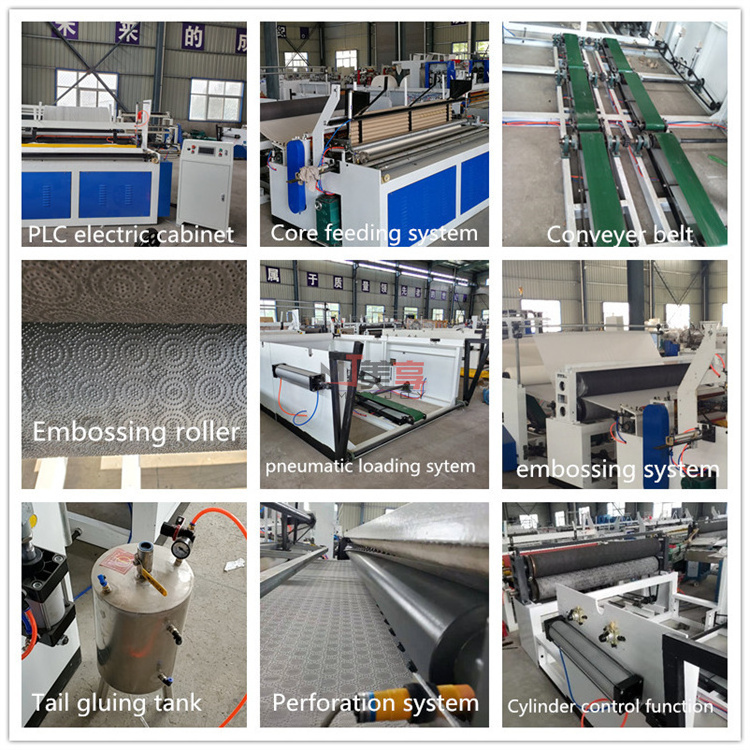 Small Manufacturing Machines Toilet Tissue Paper Making Machine And Production Line