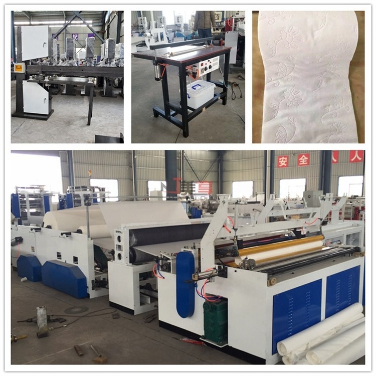 Small Manufacturing Machines Toilet Tissue Paper Making Machine And Production Line