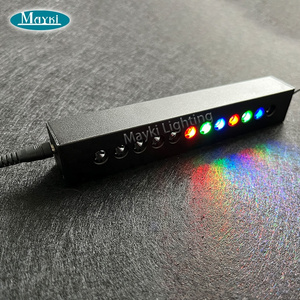 APP RGB White Shooting star fiber optic light for meteor, moon, fireworks home starry ceiling decor