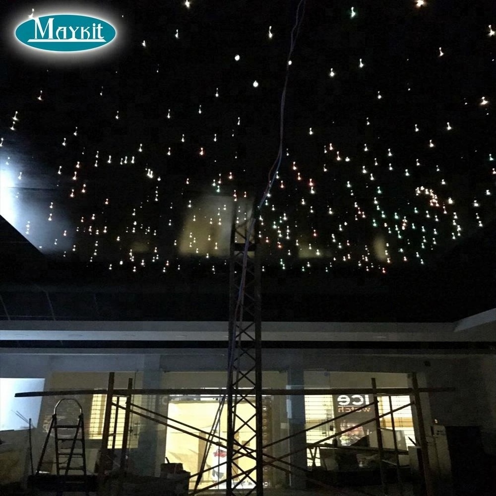 decorative star ceiling led fiber optic light kit 5W LED starry sky fiber optic star light ceiling lights