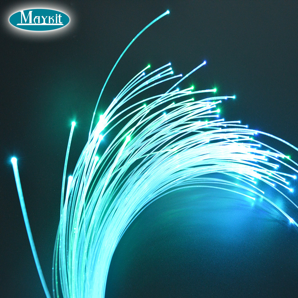 0.75mm PMMA Plastic end Glow Fiber Optic Cable for Star Sky Ceiling