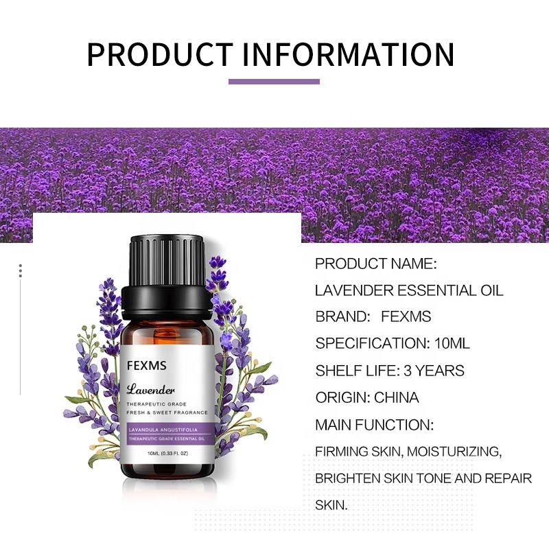 MOPOYAT 100% Pure Aromatic Grade Lavender Essential Oil 10ml Aromatherapy Essential Oils