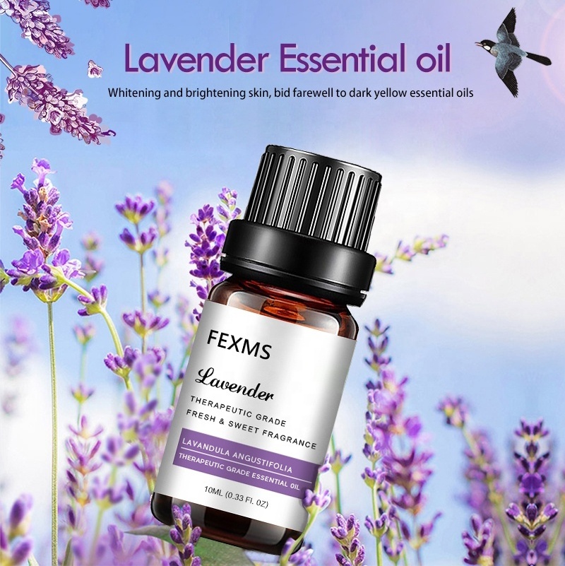 MOPOYAT 100% Pure Aromatic Grade Lavender Essential Oil 10ml Aromatherapy Essential Oils