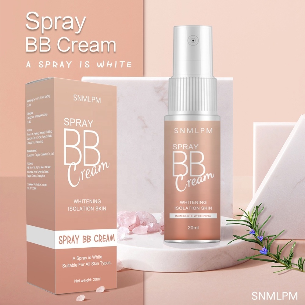 SNMLPM Waterproof Portable Moisturizer Hydrating Air Cushion BB Cream Spray Ladies Foundation