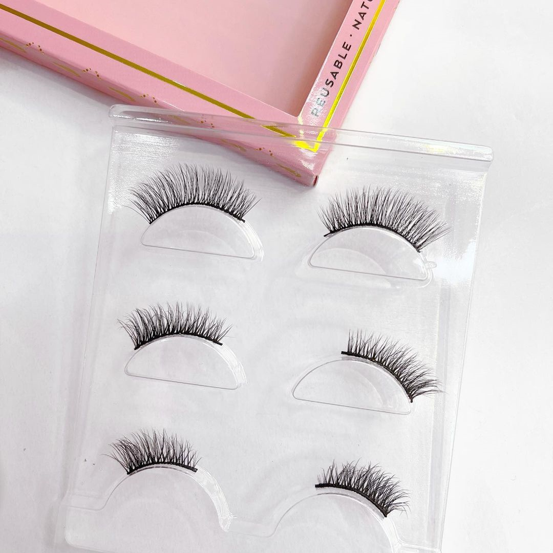 Strip Lashes 3D Half False Eyelashes Best Quality Half Strip Lashes Russian Eyelashes For Small Eyes