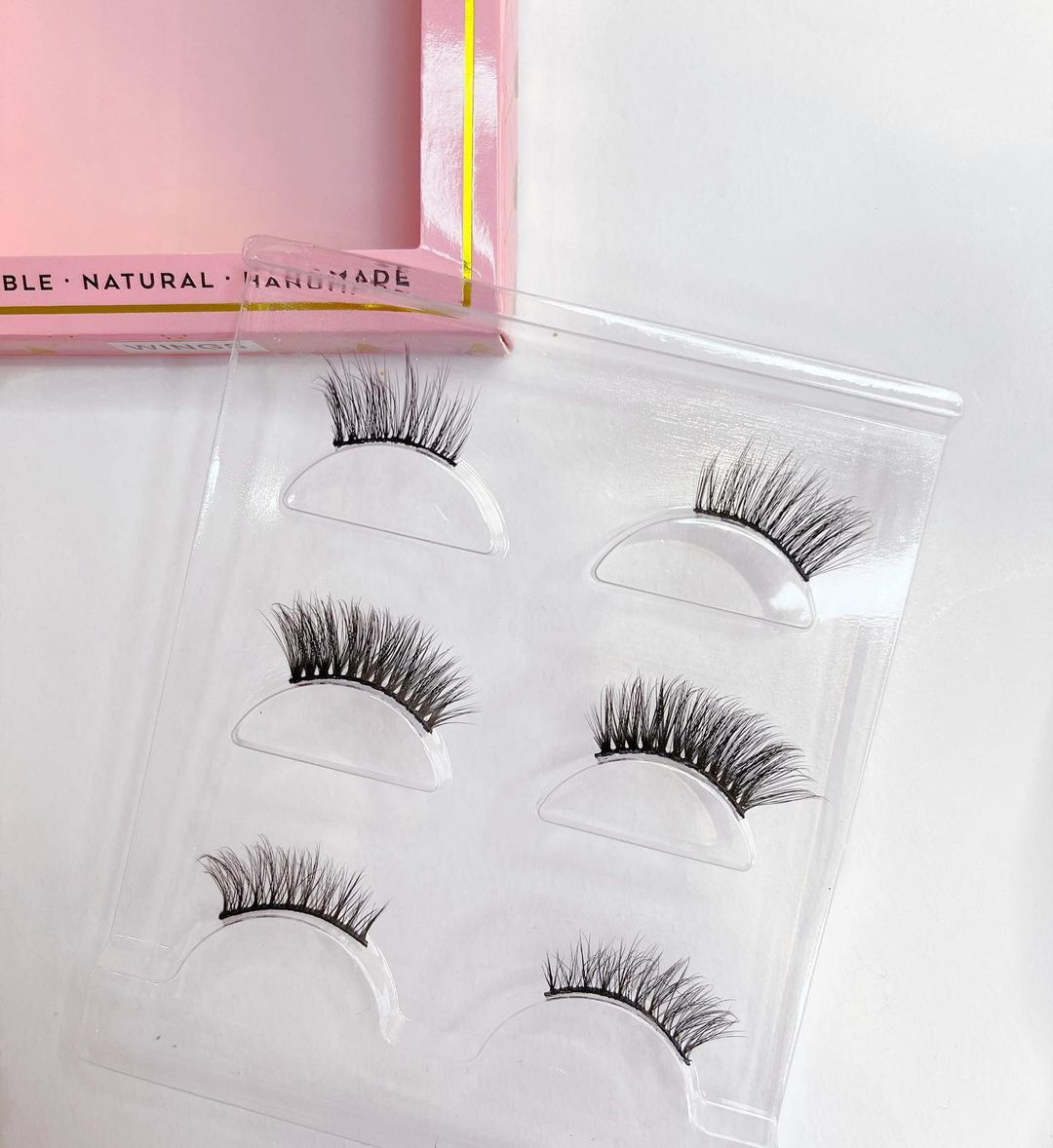 Strip Lashes 3D Half False Eyelashes Best Quality Half Strip Lashes Russian Eyelashes For Small Eyes