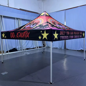 10x10ft Aluminum Frame Pop-Up Canopy for Outdoor Events Exhibitions Logo Printing Trade Show Tent