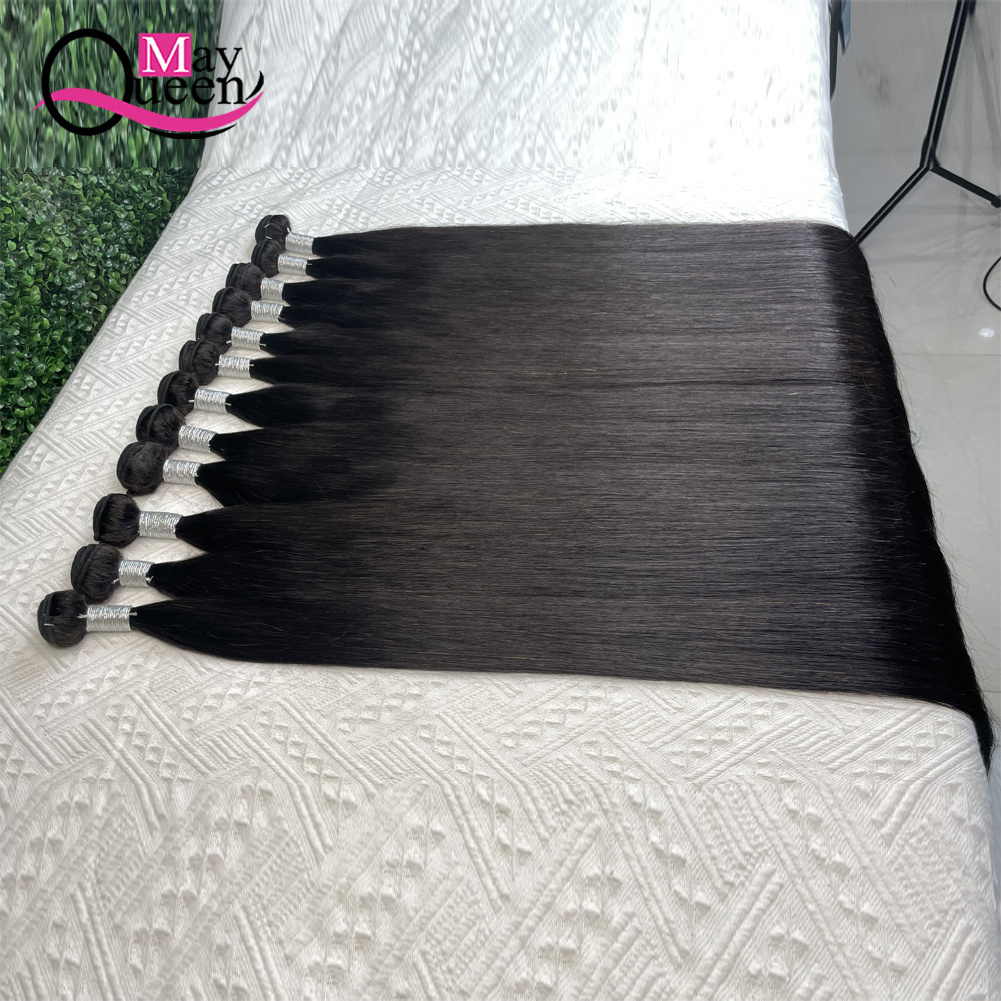 MayQueen Raw Cambodian Hair Bundles Unprocessed Vendor Wholesale Indian Human Hair Vietnamese Raw Virgin Cuticle Aligned Hair