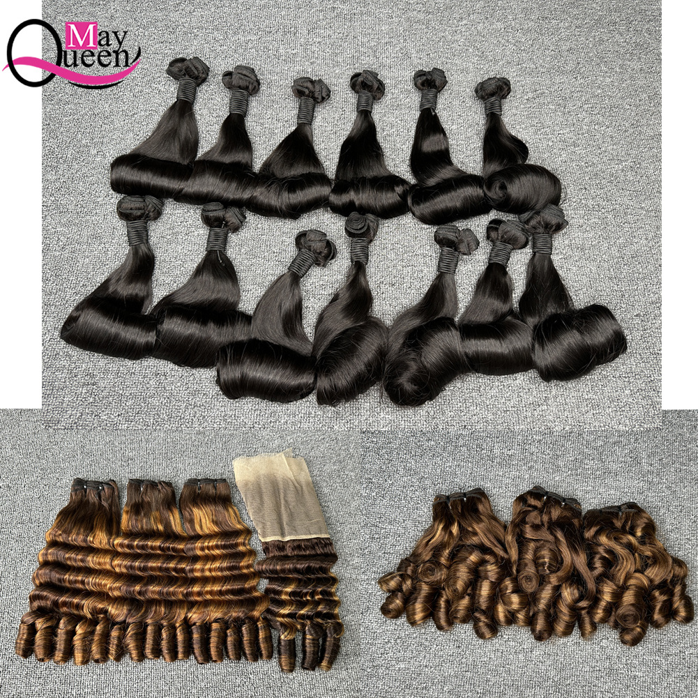 MayQueen Raw Cambodian Hair Bundles Unprocessed Vendor Wholesale Indian Human Hair Vietnamese Raw Virgin Cuticle Aligned Hair