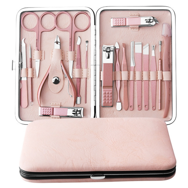 Beauty Tool Manicure Set Pedicure Kit with Private Label Nail Cutter Clipper Set