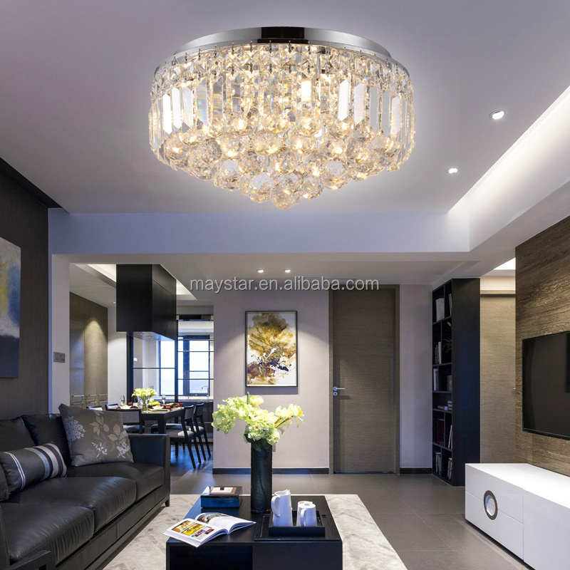 Modern Ceiling Decoration Light 80 G9 Bulb Amber Crystal Contemporary 80 70 Auto CAD Layout 4000 Ceiling Light