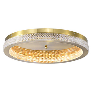 Acrylic Fixtures Modern Recessed Ceiling Lamp Led Ceiling Light Gold Metal LED Ceiling Lamp