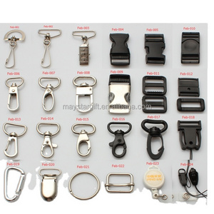 Various kinds of accessories lanyard parts for lanyards