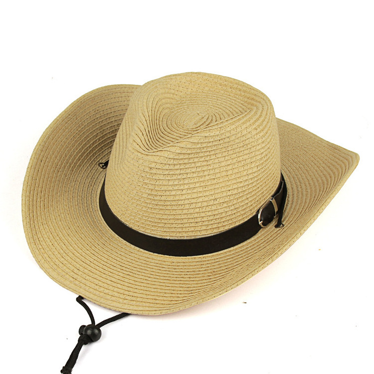 New designers Fashion light up straw cowboy hats unisex in stocks for sale