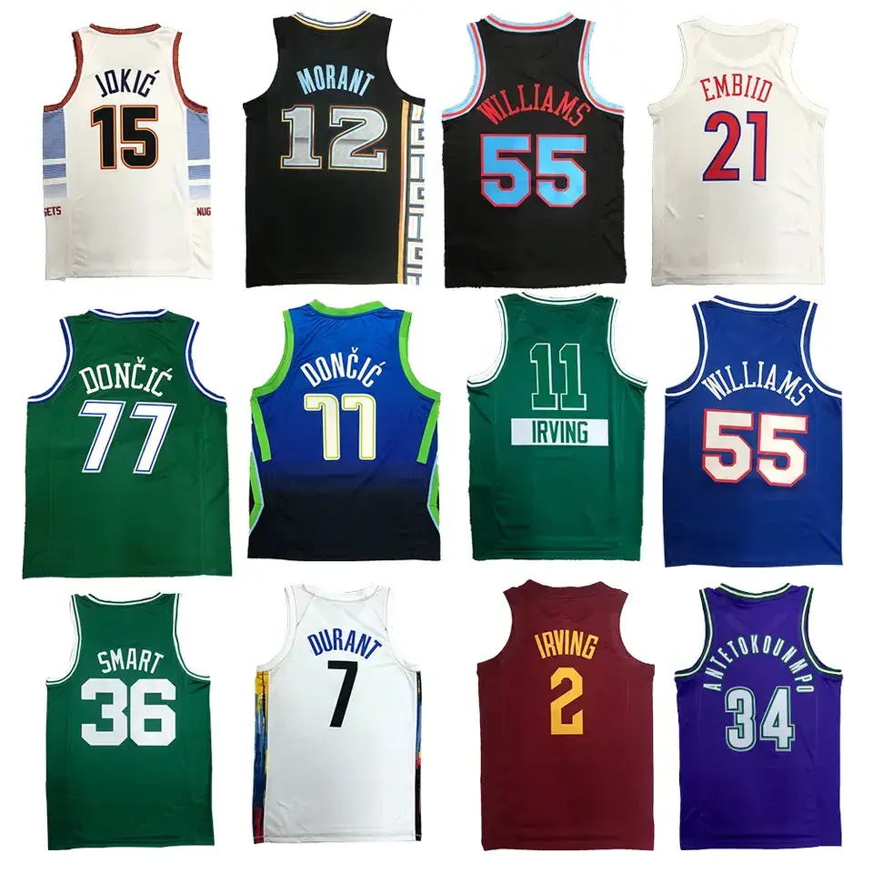 2024 new designs American basketball teams NBAing jerseys for 32 teams