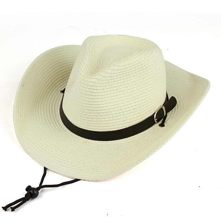 New designers Fashion light up straw cowboy hats unisex in stocks for sale