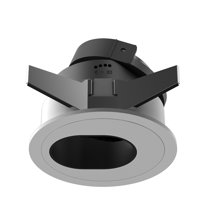 Adjustable Rotatable Aluminum Frame Lamp GU10 MR16 Cover Recessed Ceiling LED Down Light