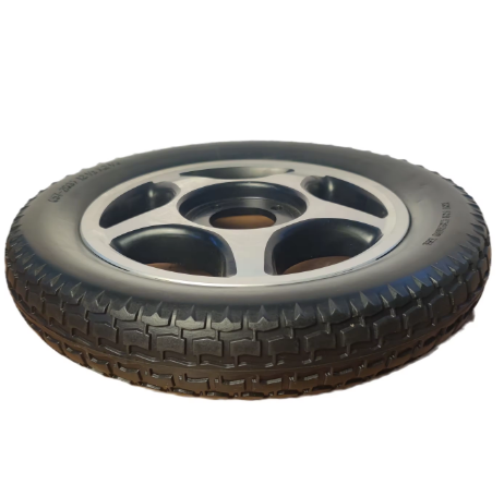 10x2.125 Solid tire 10 inch polyurethane cart toy wheels pu kick scooter wheel wheelchair kid bicycle wheel trolley tyres