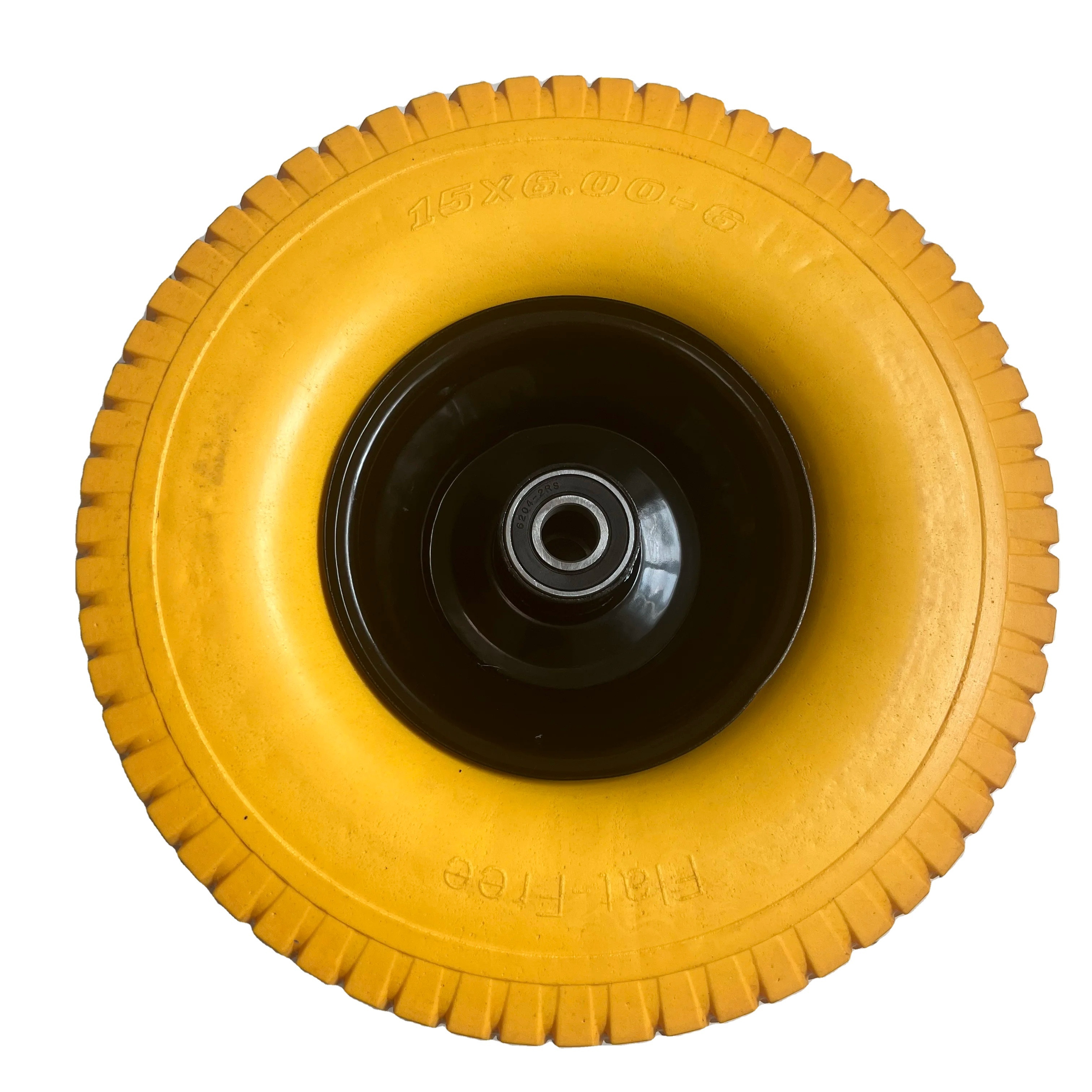 10  13 14 15 16 inch PU Foam Flat Free Wheelbarrow Wheel and Tires for Wagon Cart Lawn Mower Hand Trucks