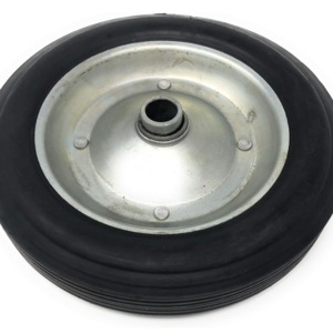 Solid Rubber Wheel  8 X 1.75  flat free wheel with 5/8" Axle