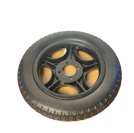 10x2.125 Solid tire 10 inch polyurethane cart toy wheels pu kick scooter wheel wheelchair kid bicycle wheel trolley tyres