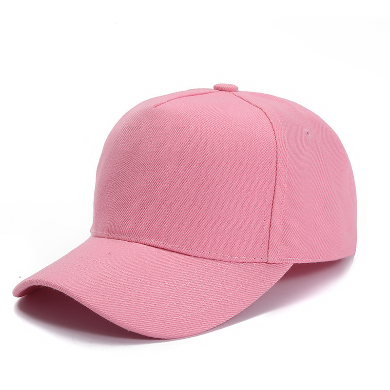 Five pieces of imitation Mao Qing baseball cap printed with solid color logo embroidered baseball cap sports cap.