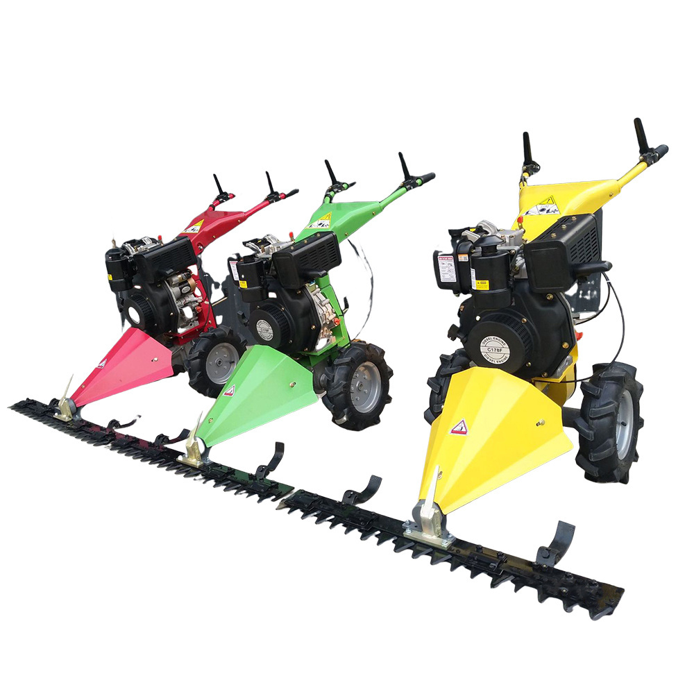 Factory Customized Grass Cutter Walk Behind Sickle Bar Mower