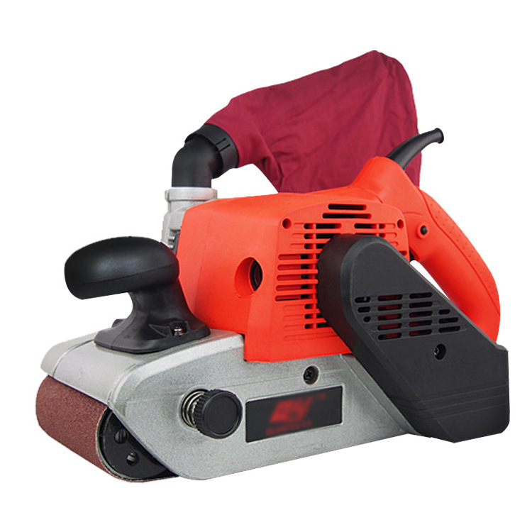 Sand Belt Machine abrasive belt Portable wood Steel sander 1600w plane grinding machine Sand Tape Polishing Machine