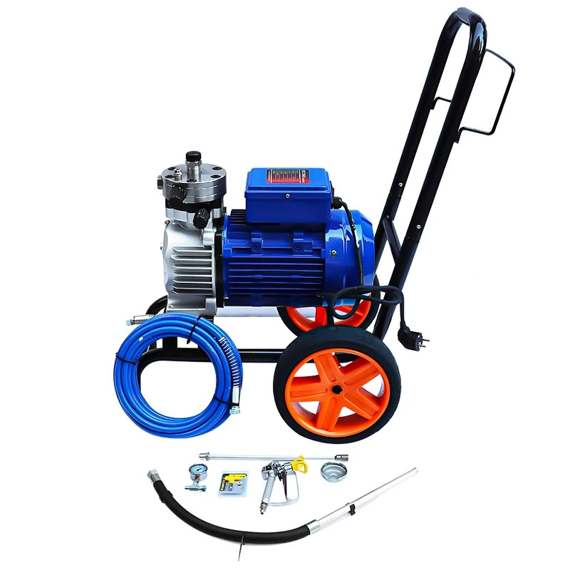 High-Pressure Airless Spray Paint Machine Professional Spraying Gun Industrial Wall Electric Painting Sprayer