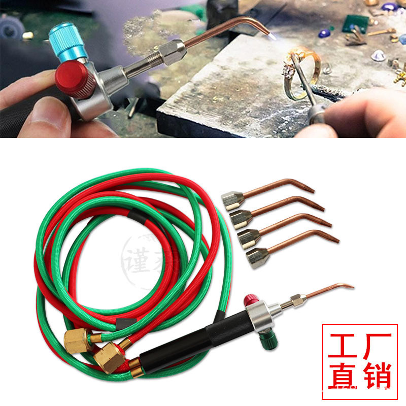 Mini Welding Torches Gas Torch Butane Burner Airbrush Iron Gun Acetylene Oxygen Torch Portable Airbrush Compressor Solder Tool