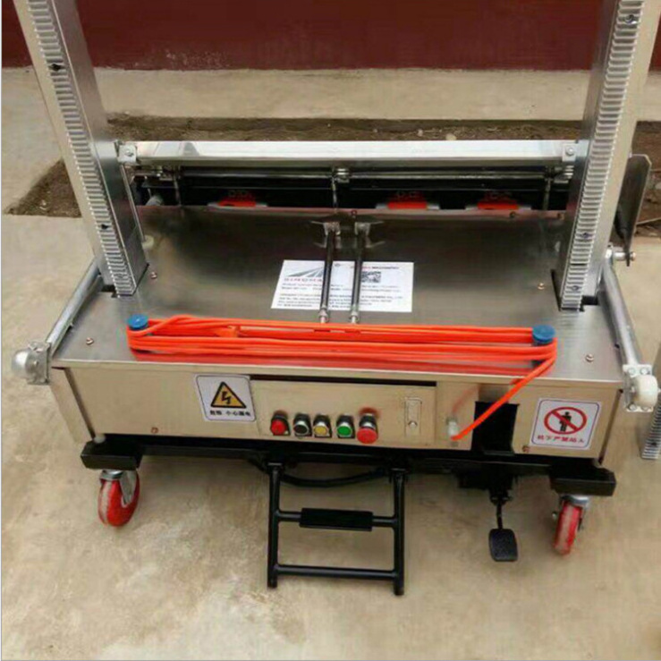 Automatic Cement Plastering Machine Height 5000mm Wall Plastering Machine for sale