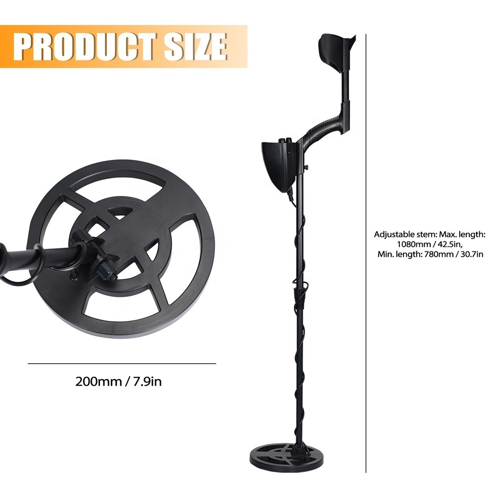 GTX5030 Underground metal detector waterproof coil precise positioning outdoor adventure metal detector