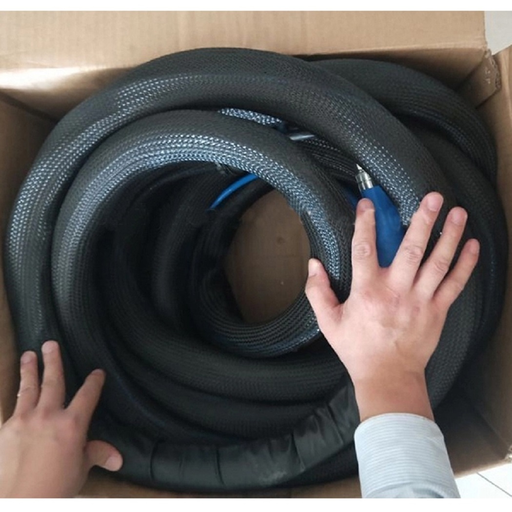 Polyurethane heating hose for PU foam insulation spray machine