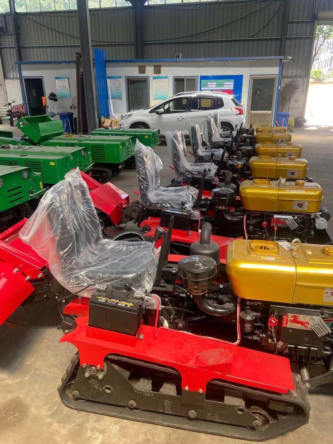 Factory Sale  Crawler Tractor 25hp  hot sales mini small crawler tractors used for Paddy field