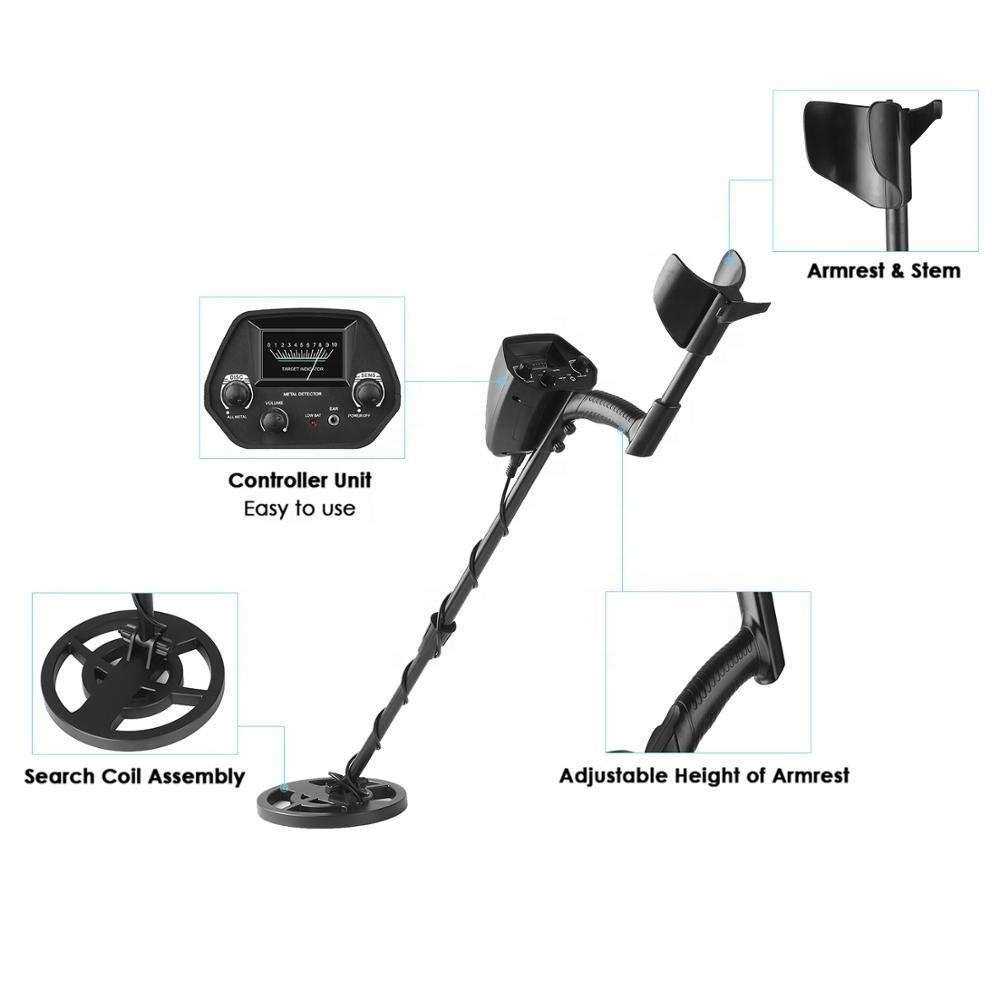 GTX5030 Underground metal detector waterproof coil precise positioning outdoor adventure metal detector