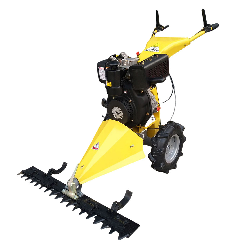 Factory Customized Grass Cutter Walk Behind Sickle Bar Mower