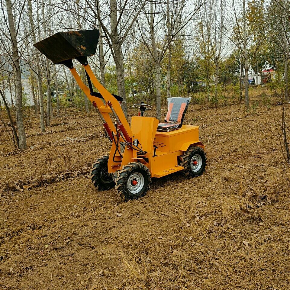 Earth Moving Machinery Cheap Electric Small Mini Towable Backhoe Loader Excavator