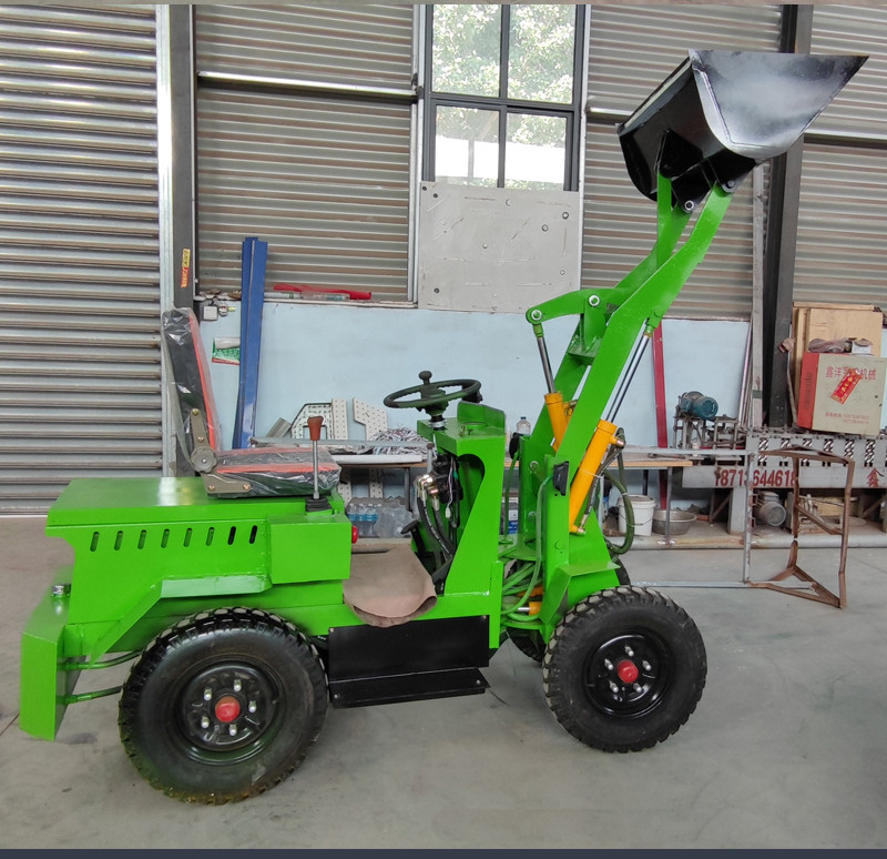 Earth Moving Machinery Cheap Electric Small Mini Towable Backhoe Loader Excavator