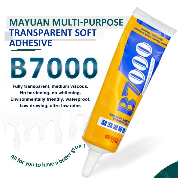 Mayuan Universal Transparent Waterproof B7000 Repair Glue for Mobile Phone LCD Touch Screen DIY Plastic Glass Adhesive 15 50 110