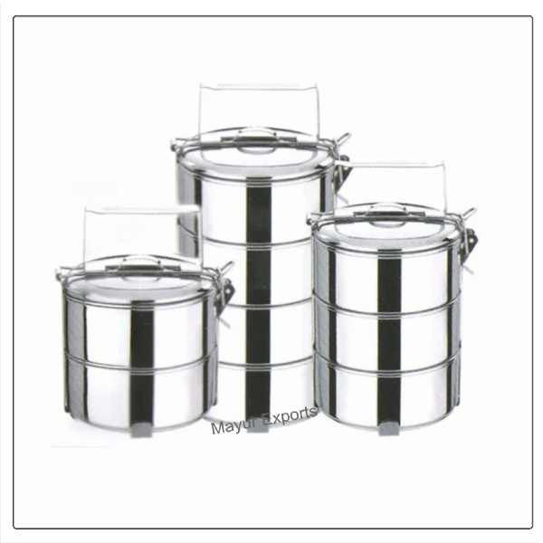 Stainless Steel Thai Tiffin Indian Tiffin Lunch Box