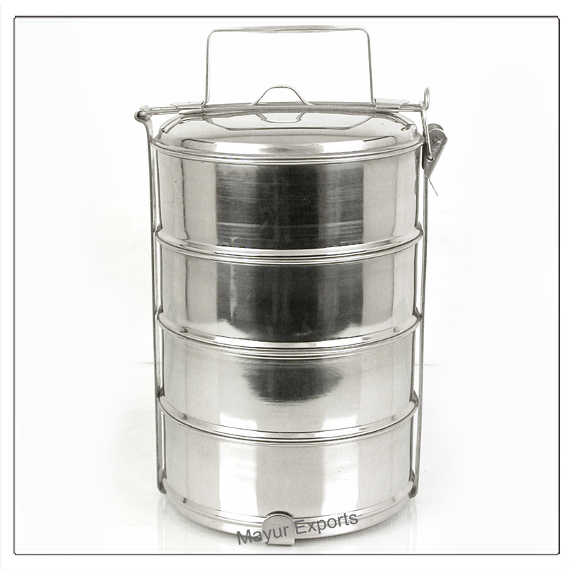 Stainless Steel Thai Tiffin Indian Tiffin Lunch Box