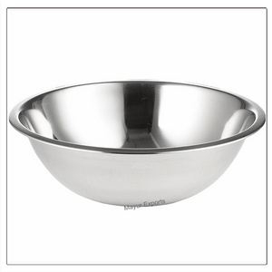 Stainless Steel Deep Mixing Bowl Stainless Steel Kitchen Bowl - 24 cm